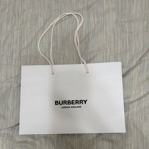 Burberry Classic White Tote Bag